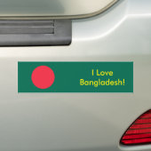 Autocollant De Voiture Sticker avec le drapeau du Bangladesh (En voiture)
