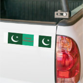 Autocollant De Voiture Sticker avec le drapeau du Pakistan (Sur camion)
