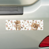 Autocollant De Voiture Sticker Chat Kittens Meow (En voiture)