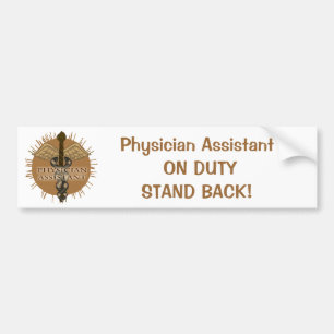 Autocollant De Voiture Sticker de pare-chocs adjoint du médecin