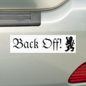 Autocollant De Voiture Sticker de pare-chocs arrière (En voiture)