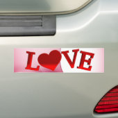 Autocollant De Voiture Sticker de pare-chocs d'amour (En voiture)