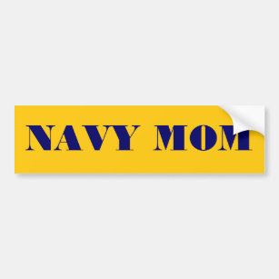 Autocollant De Voiture Sticker de pare-chocs Marine Maman