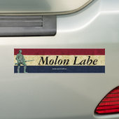 Autocollant De Voiture Sticker de pare-chocs Molon Labe (En voiture)