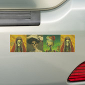 Autocollant De Voiture Sticker de pare-chocs Skeletons (En voiture)