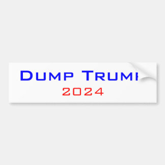 Autocollant De Voiture Sticker de pare-chocs Trump 2024