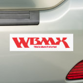Autocollant De Voiture Sticker de pare-chocs WBMX (En voiture)