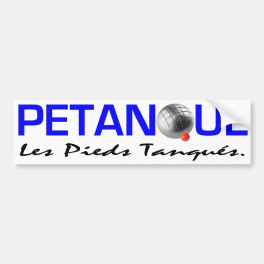 Autocollant De Voiture Sticker de Petanque (Devant)
