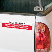 Autocollant De Voiture Sticker De Remorque - En Pressée ? (Sur camion)