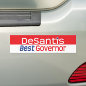 Autocollant De Voiture Sticker DeSantis Meilleur Gouverneur Bumper (En voiture)