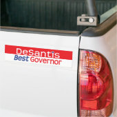 Autocollant De Voiture Sticker DeSantis Meilleur Gouverneur Bumper (Sur camion)