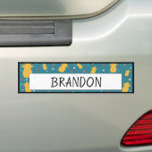 Autocollant De Voiture Sticker Desk pour étudiants en ananas mignonne (En voiture)