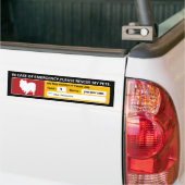 Autocollant De Voiture Sticker d'urgence (pomeranian) (Sur camion)