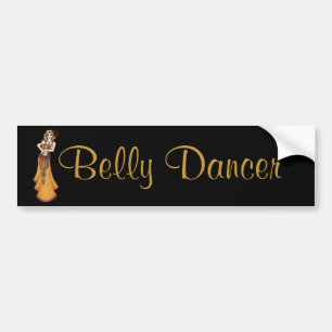 Autocollant De Voiture Sticker Eleanor Belly Dancer