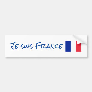 Autocollant De Voiture Sticker Je suis France