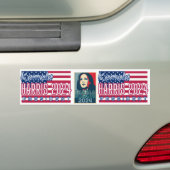 Autocollant De Voiture Sticker Kamala Harris Bumper (3) (En voiture)