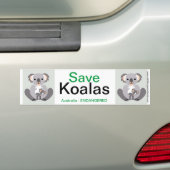 Autocollant De Voiture Sticker Koala-Bumper (En voiture)