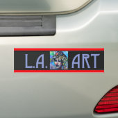 Autocollant De Voiture Sticker LA Art Bumper (En voiture)