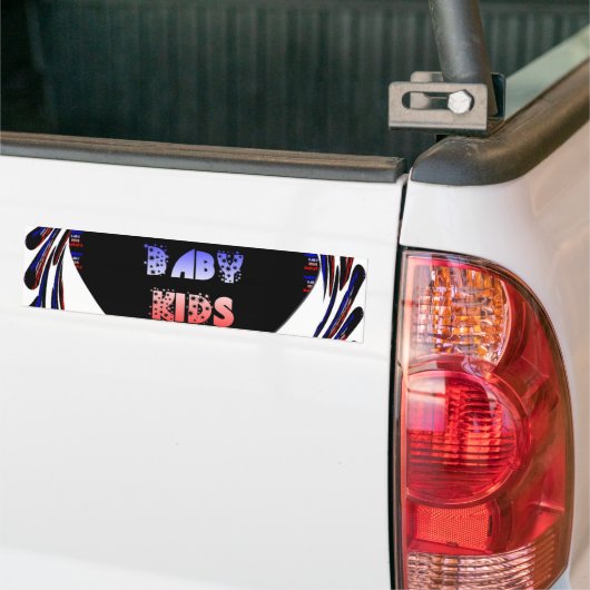 Autocollant De Voiture Sticker Modèle voiture pare-chocs (Sur camion)