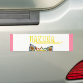 Autocollant De Voiture Sticker Modèle voiture pare-chocs (En voiture)