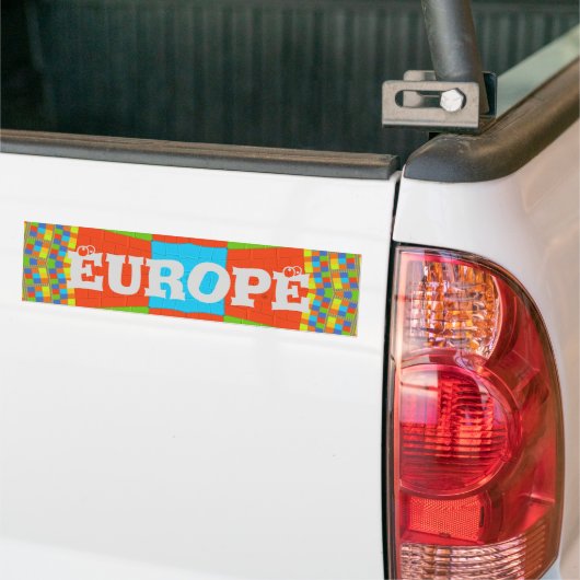 Autocollant De Voiture Sticker Modèle voiture pare-chocs (Sur camion)