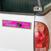 Autocollant De Voiture Sticker Moins Bumper De Purge Plus (Sur camion)