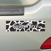 Autocollant De Voiture Sticker Motif Vache (En voiture)