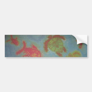 Autocollant De Voiture Sticker Ocean Tie Dye