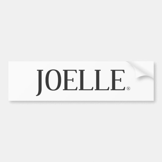 Autocollant De Voiture Sticker pare-chocs (Devant)