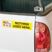 Autocollant De Voiture Sticker pare-chocs (Sur camion)