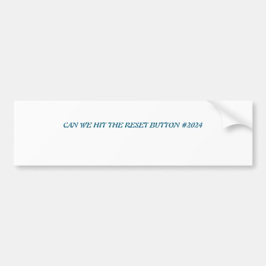 Autocollant De Voiture Sticker pare-chocs (Devant)