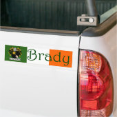Autocollant De Voiture Sticker pare-chocs Brady Coat (Sur camion)