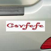 Autocollant De Voiture Sticker pare-chocs Covfefe (En voiture)