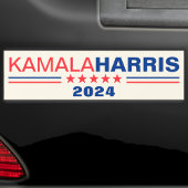Autocollant De Voiture Sticker pare-chocs de campagne Vote Kamala Harris