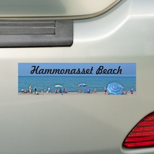 Autocollant De Voiture Sticker pare-chocs de plage Hammonasset (En voiture)