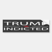 Autocollant De Voiture Sticker pare-chocs de Trump (Devant)