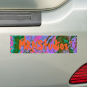 Autocollant De Voiture Sticker pare-chocs en marbre aigre (En voiture)