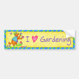 Autocollant De Voiture Sticker pare-chocs Garden Friends