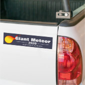 Autocollant De Voiture Sticker pare-chocs géant Meteor 2020 (Sur camion)