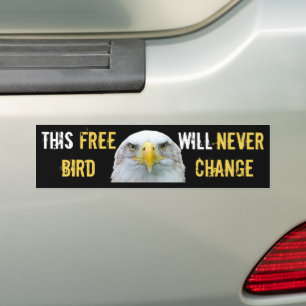 Autocollant De Voiture Sticker pare-chocs gratuit pour oiseaux
