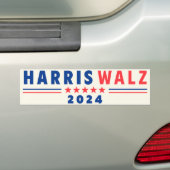Autocollant De Voiture Sticker pare-chocs ivoire de campagne Harris Walz  (En voiture)