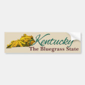 Autocollant De Voiture Sticker pare-chocs - KENTUCKY (Devant)