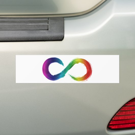 Autocollant De Voiture Sticker pare-chocs Neurodiversity (En voiture)