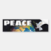 Autocollant De Voiture Sticker pare-chocs Peace (Devant)