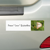 Autocollant De Voiture Sticker pare-chocs Peace Love (En voiture)