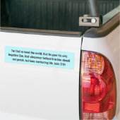 Autocollant De Voiture Sticker pare-chocs pour les écritures (Sur camion)