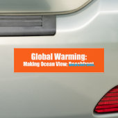 Autocollant De Voiture Sticker pare-chocs réchauffement climatique (En voiture)