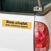 Autocollant De Voiture Sticker pare-chocs Rum.ologist (Sur camion)