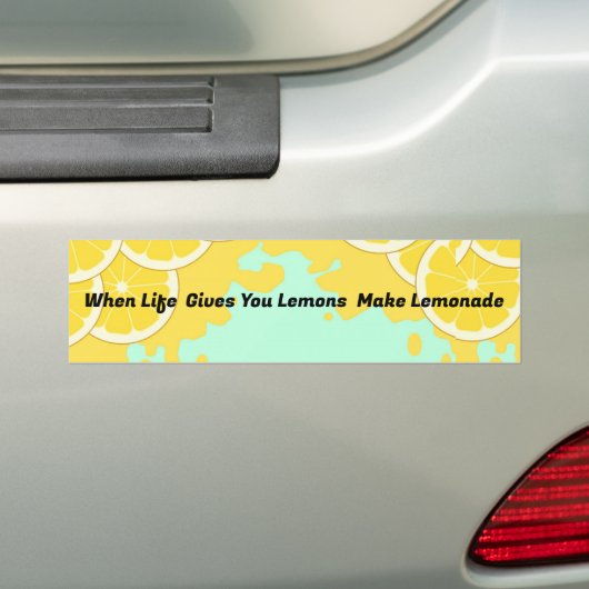 Autocollant De Voiture Sticker pour pare-chocs à la limonade (En voiture)