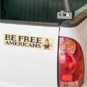 Autocollant De Voiture Sticker pour pare-chocs américains Soyez libre (Sur camion)